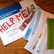 A stack of Sanborne's unopened mail.